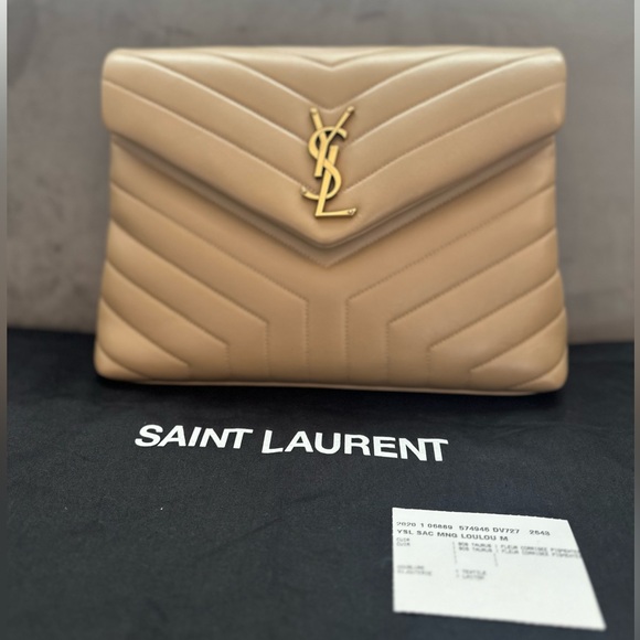 🌟SOLD🌟 NWT YSL Lou Lou Medium Shoulder Bag - Picture 8 of 12